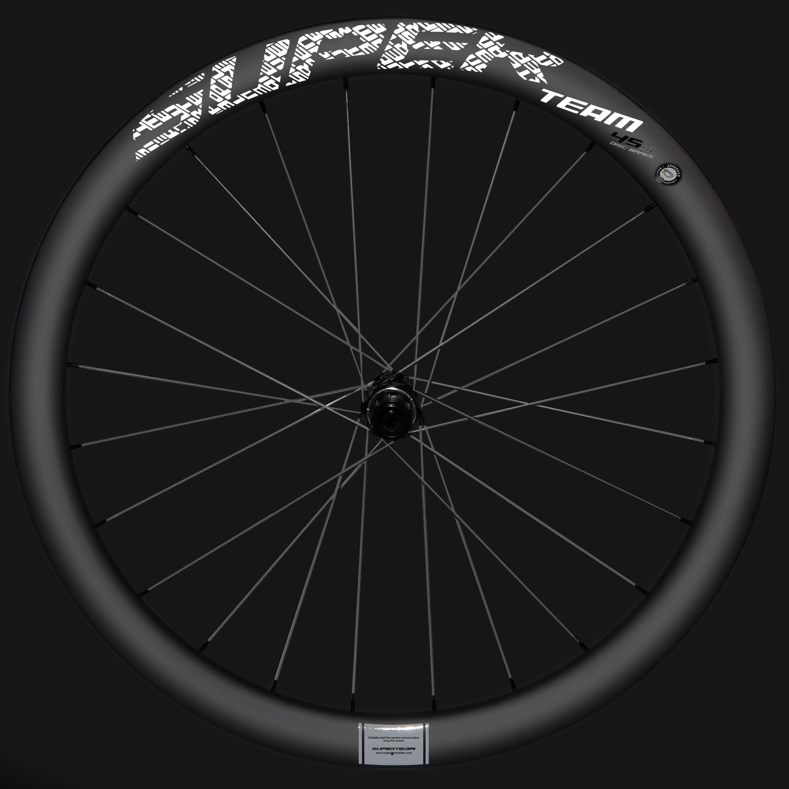 Classic PRO D28-45 Disc Brake White Decals PILLAR WING21 Spokes - Image 10