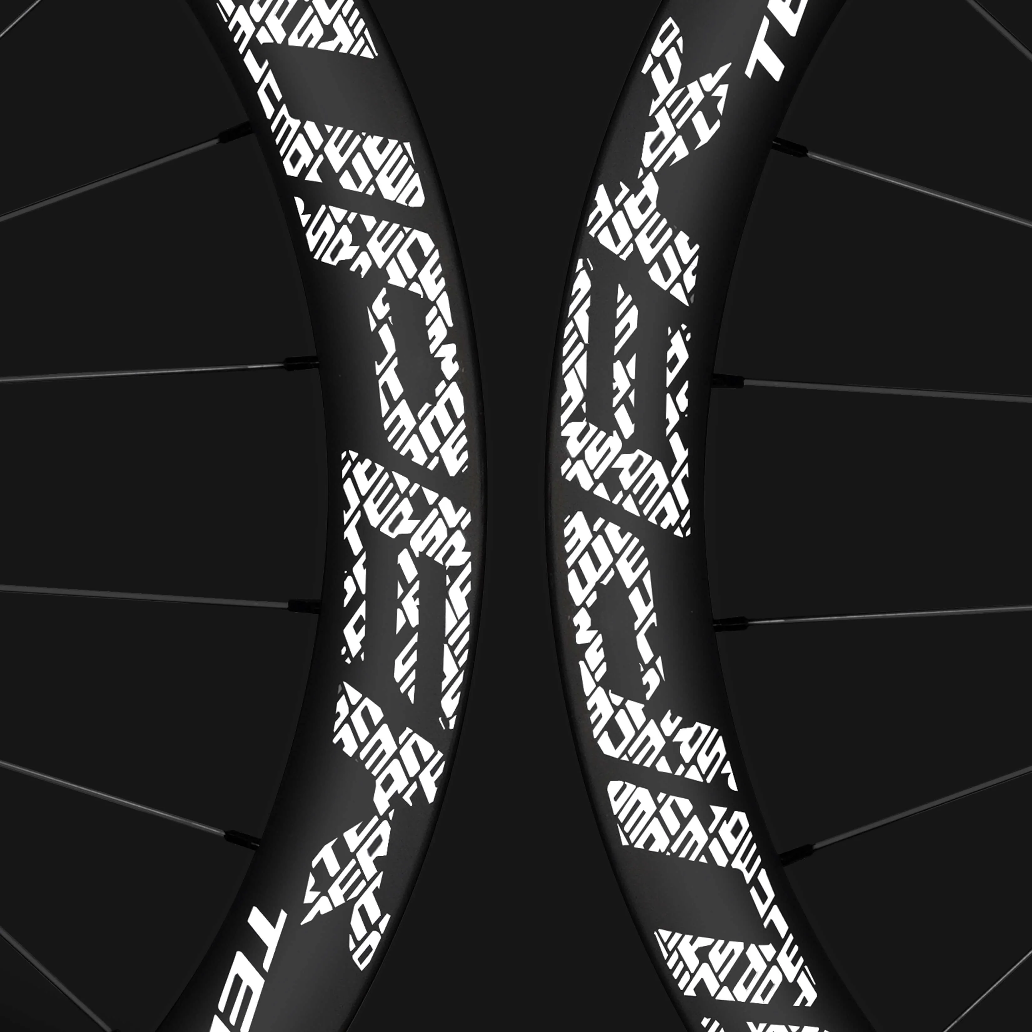 Classic PRO D28-45 Disc Brake White Decals PILLAR WING21 Spokes - Image 7