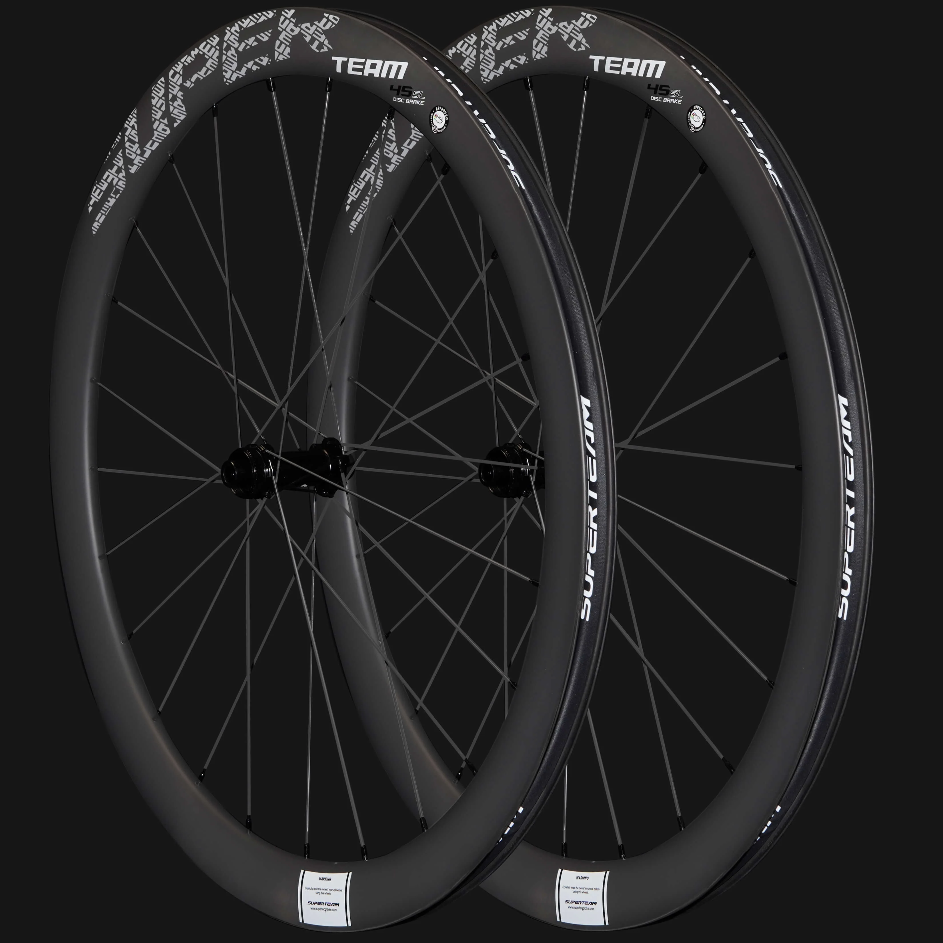 Classic PRO D28-45 Disc Brake White Decals PILLAR WING21 Spokes - Image 8