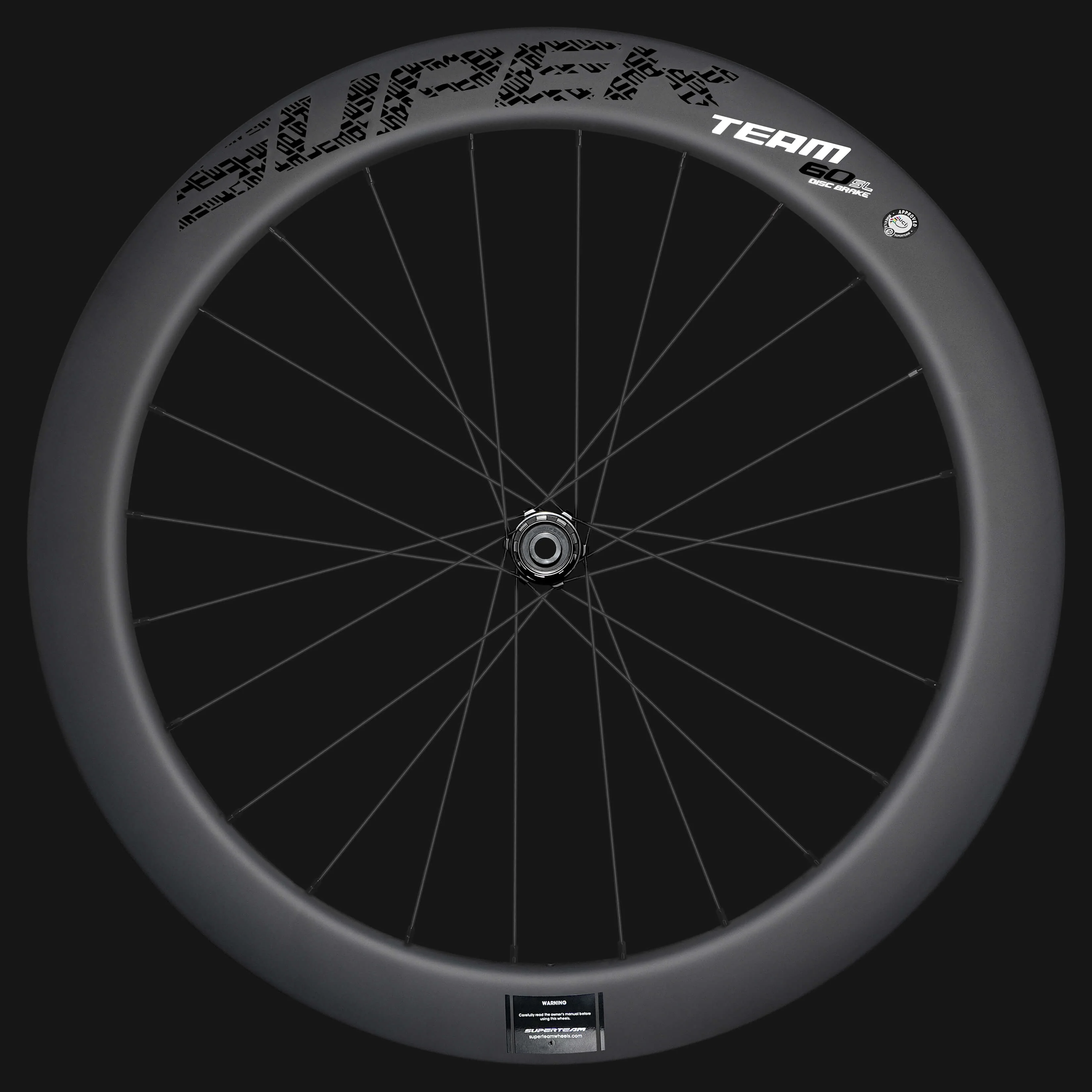 Classic PRO D28-60 Disc Brake Black Decals PILLAR WING21 Spokes - Image 10