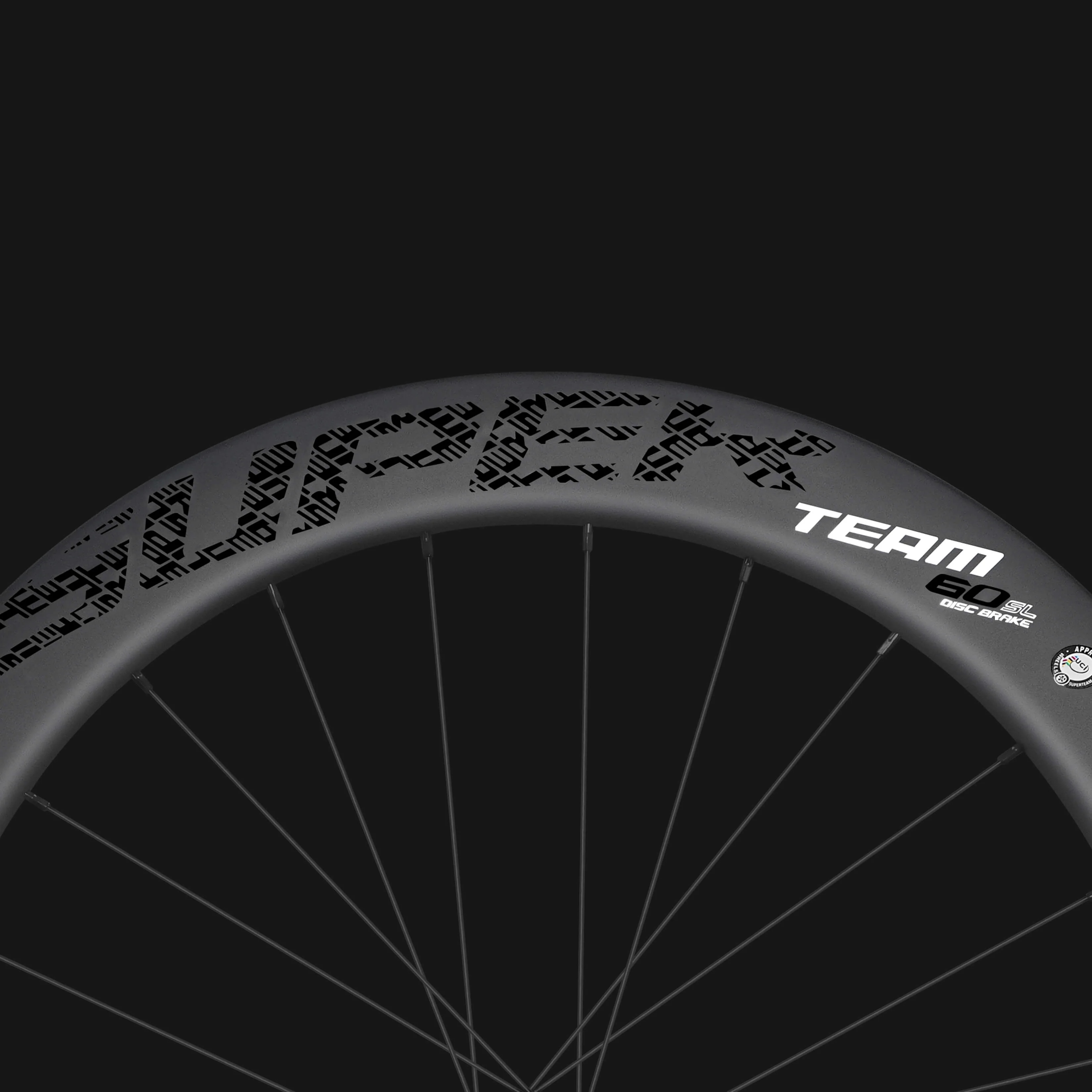 Classic PRO D28-60 Disc Brake Black Decals PILLAR WING21 Spokes - Image 6