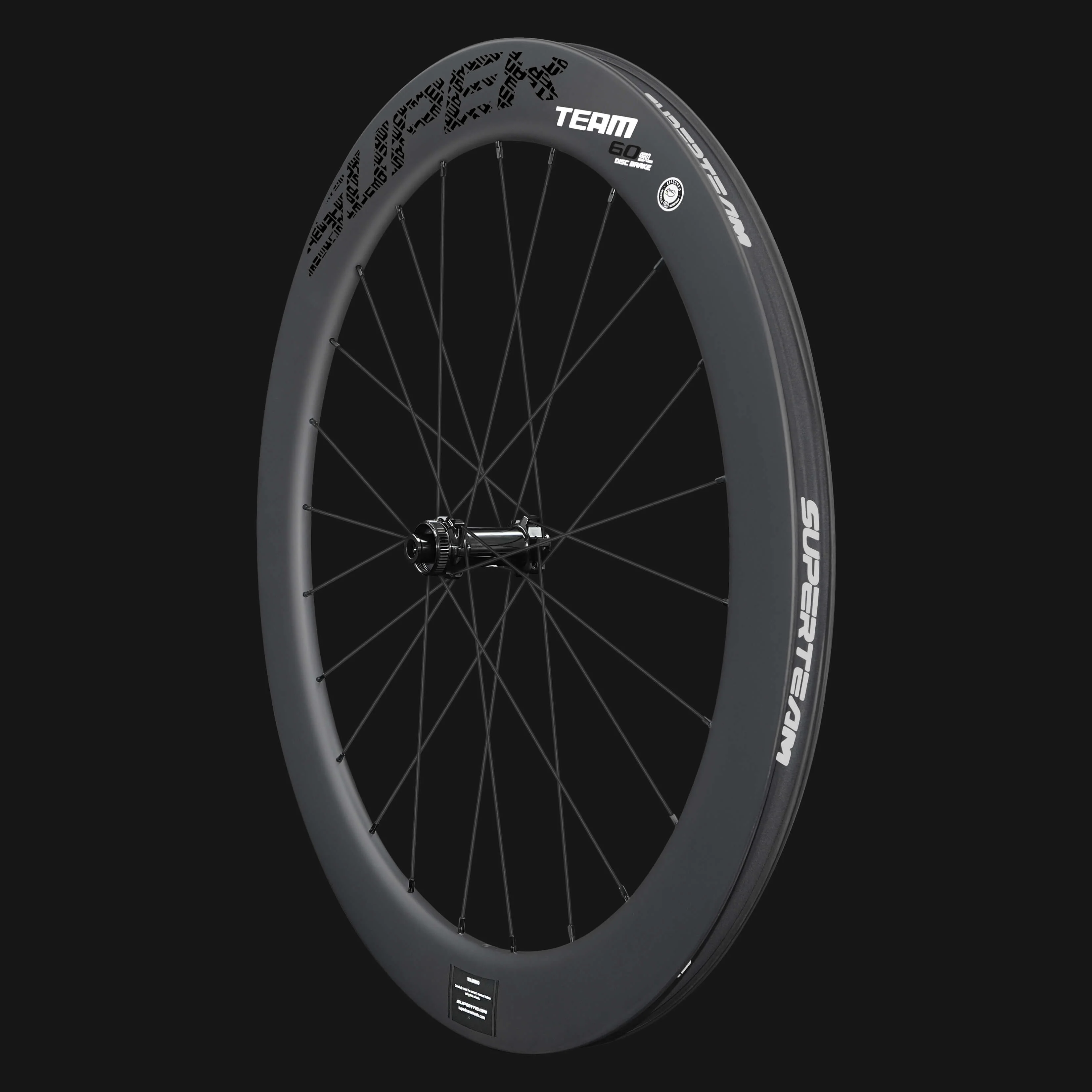 Classic PRO D28-60 Disc Brake Black Decals PILLAR WING21 Spokes - Image 9