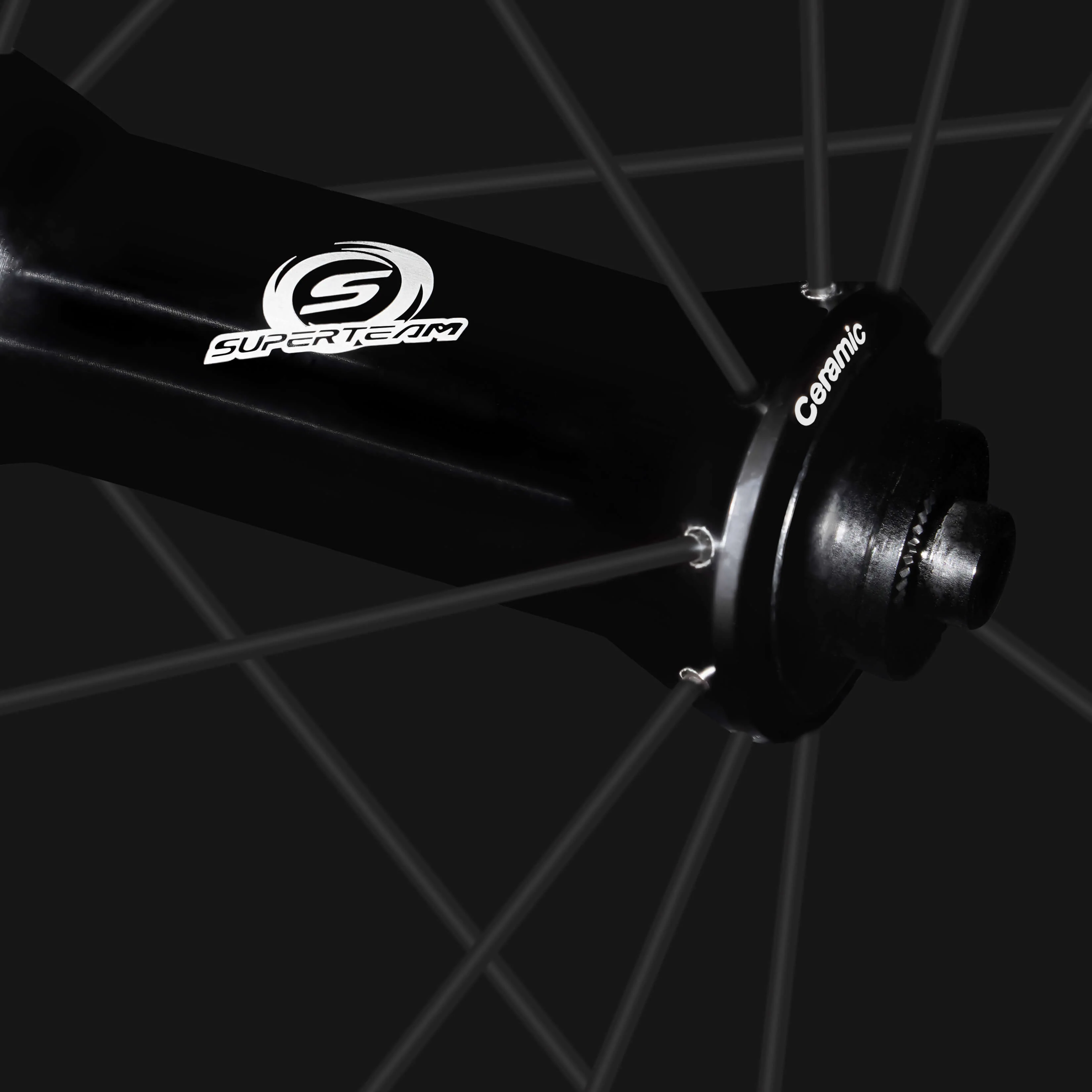 Classic PRO R25-50 Carbon Wheelset RIM Brake White Decals - Image 4