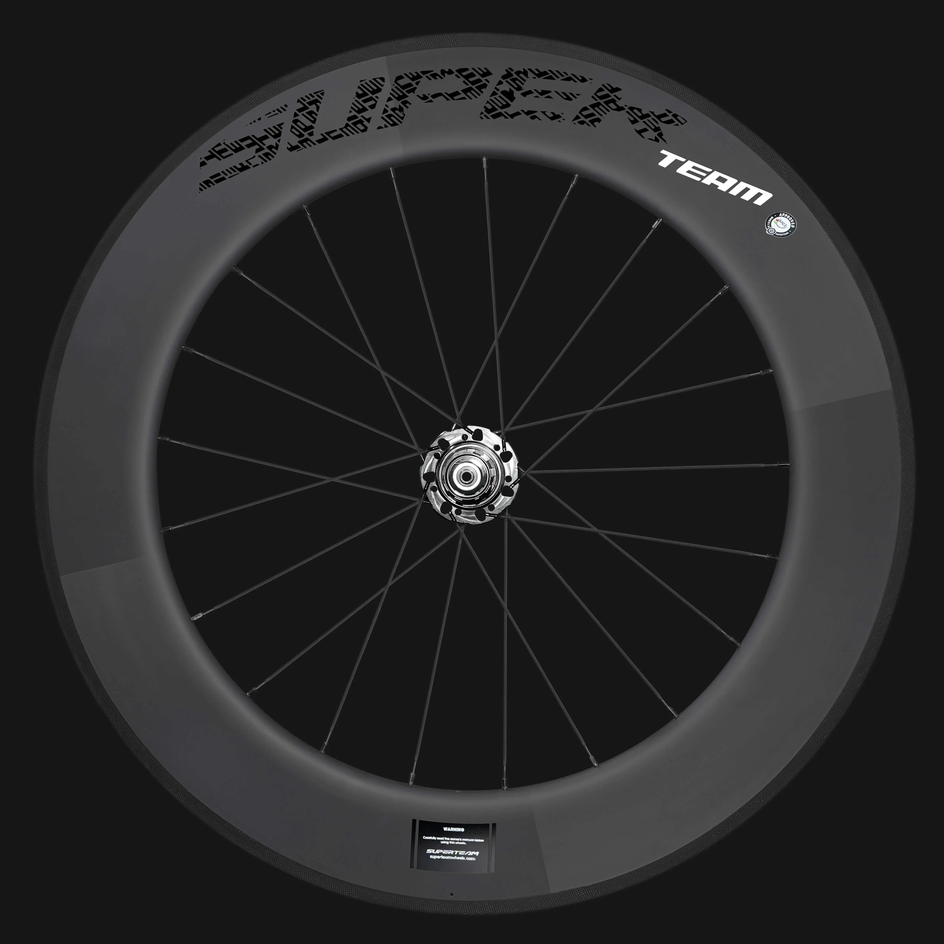 Classic PRO R25-88 Carbon Wheelset RIM Brake Black Decals - Image 11