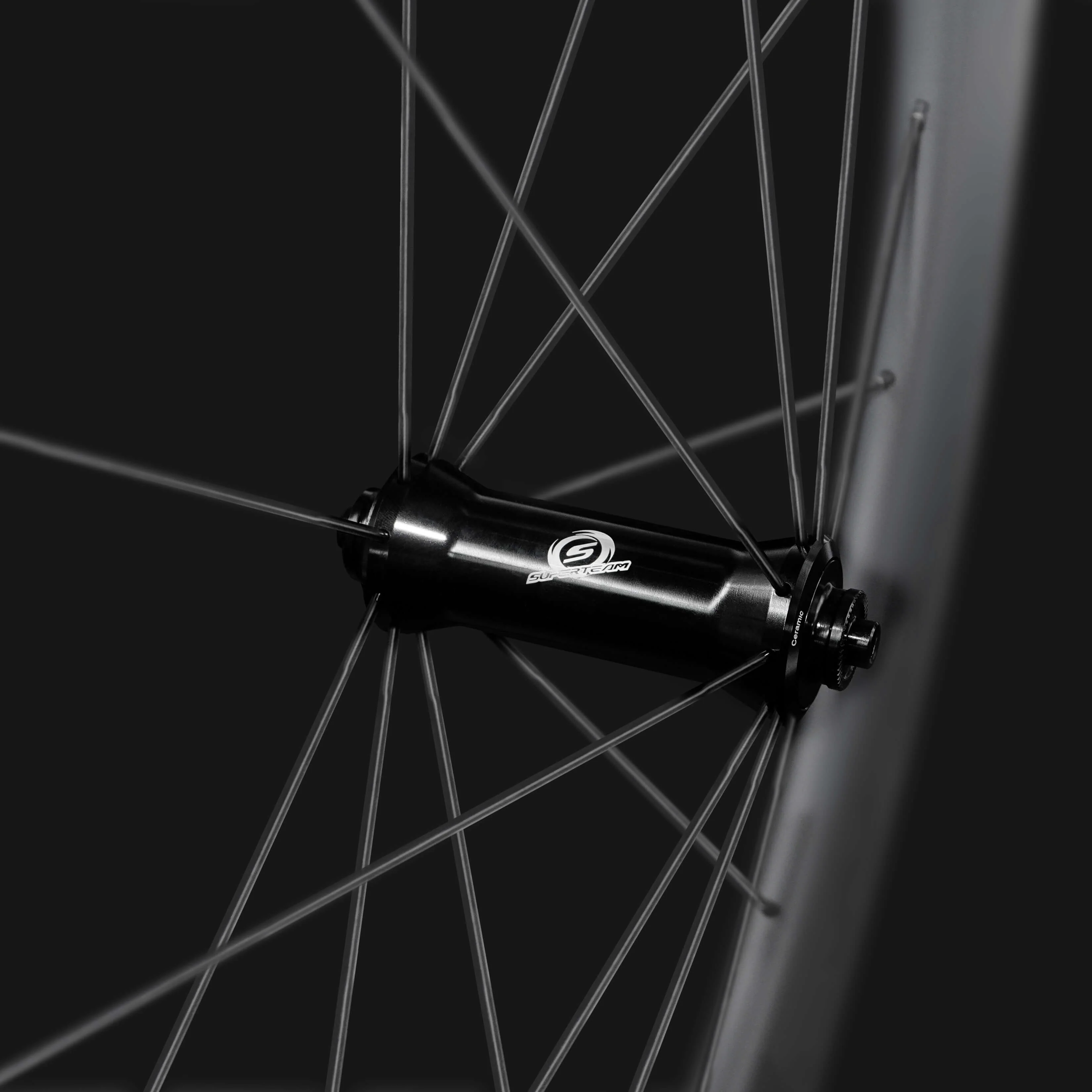 Classic PRO R25-88 Carbon Wheelset RIM Brake Black Decals - Image 5