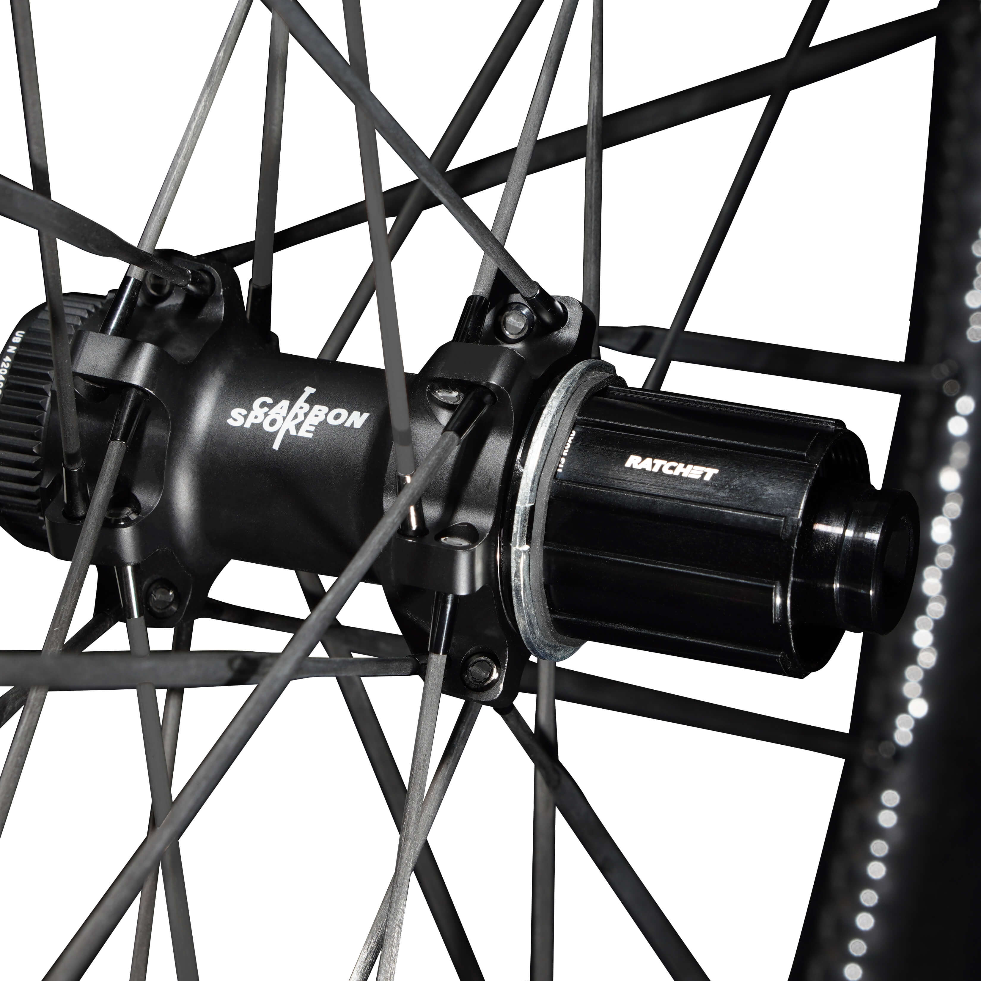 S-ALL Carbon EVO Ⅱ D30-50 DISC Brake Black Decals - Image 4