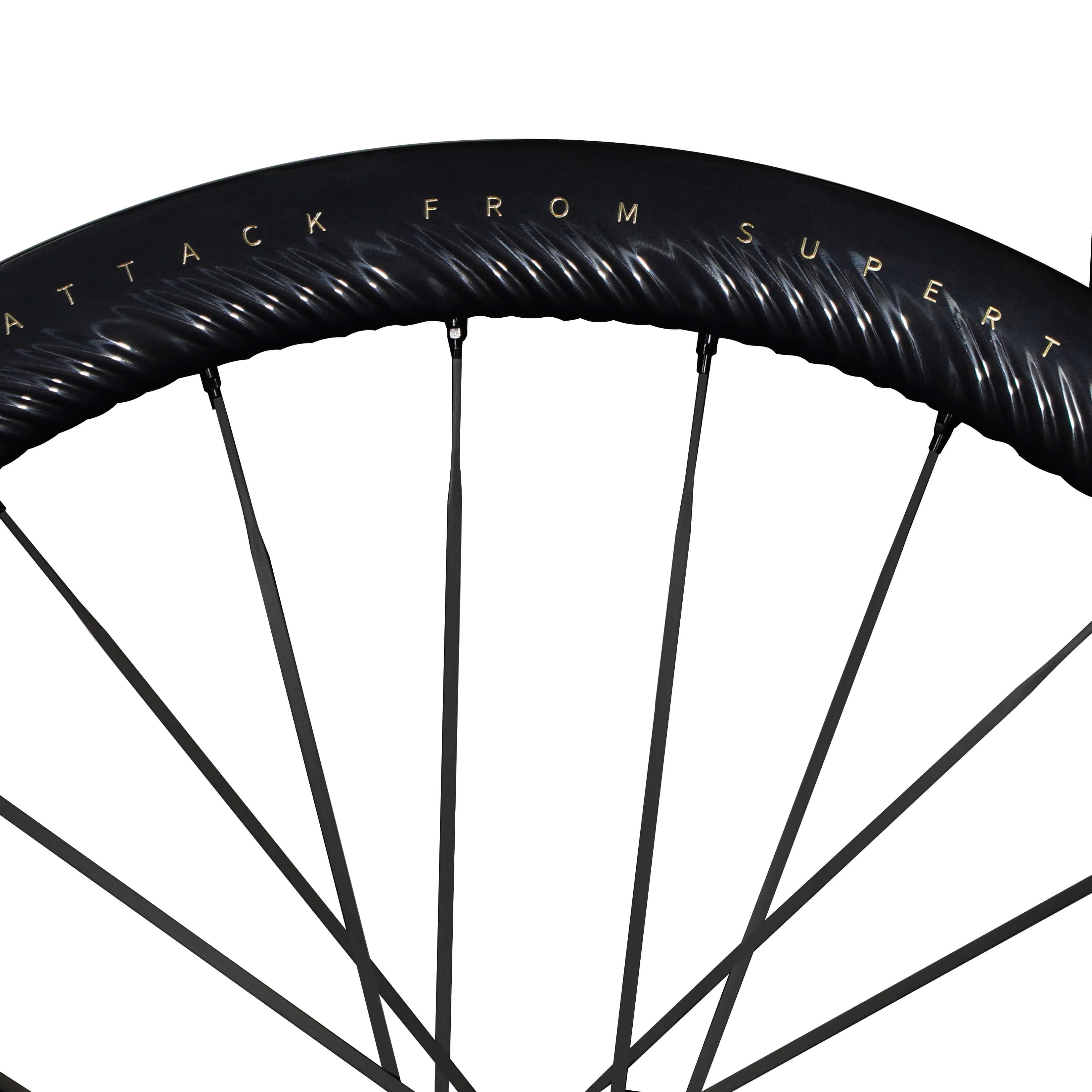 S-ALL Carbon EVO Ⅱ D30-50 DISC Brake Black Decals - Image 5
