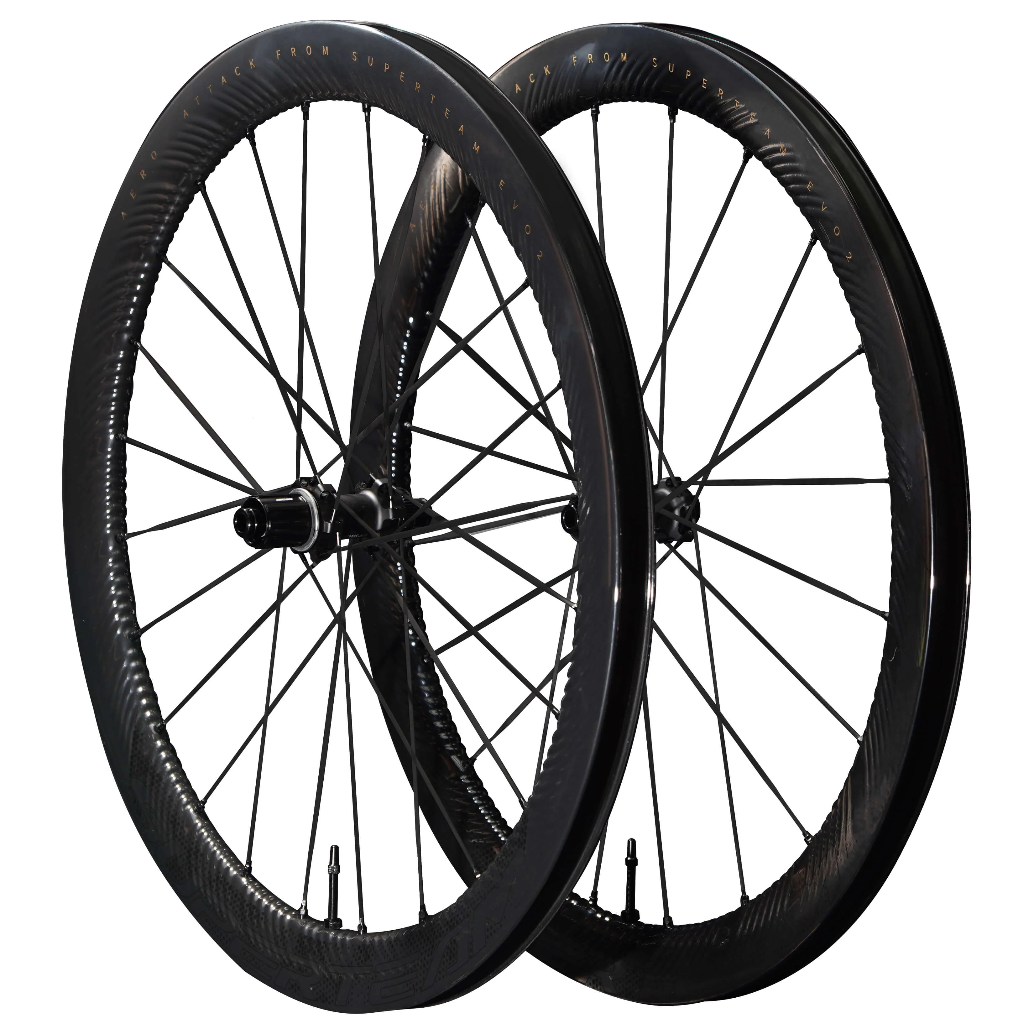 S-ALL Carbon EVO Ⅱ D30-50 DISC Brake Black Decals - Image 8