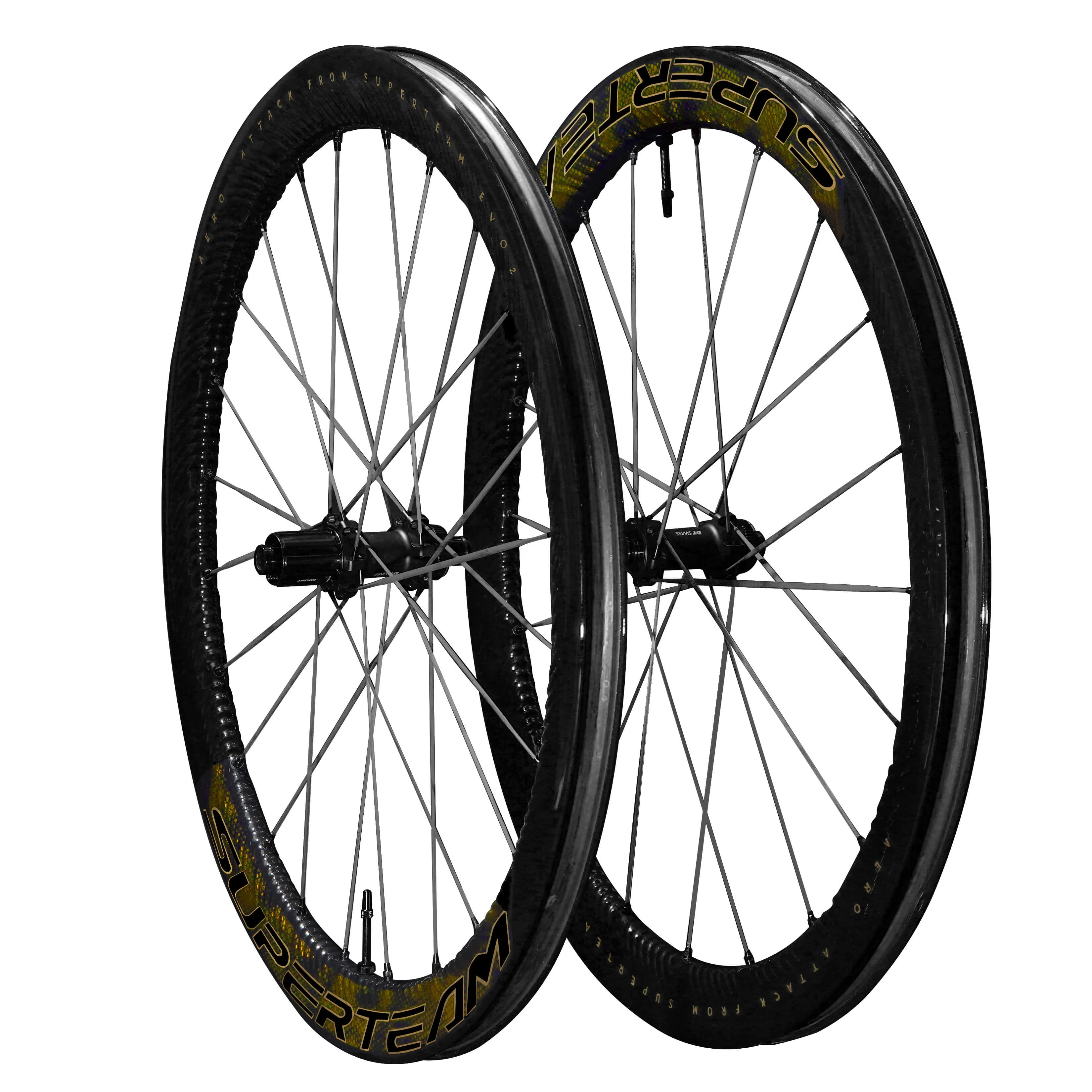 S-ALL Carbon EVO Ⅱ D30-50 DISC Brake Gold Decals - Image 8