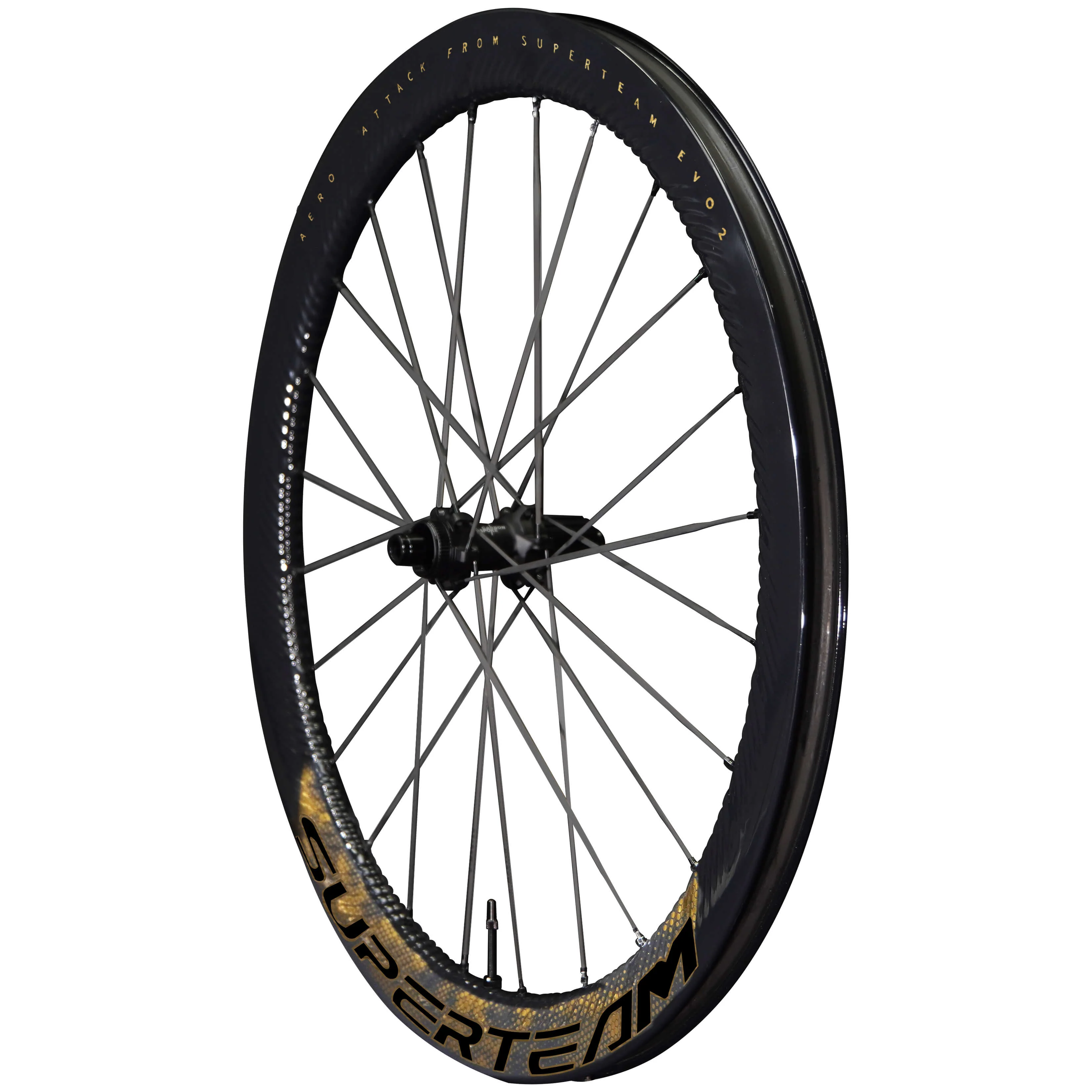 S-ALL Carbon EVO Ⅱ D30-50 DISC Brake Gold Decals - Image 9