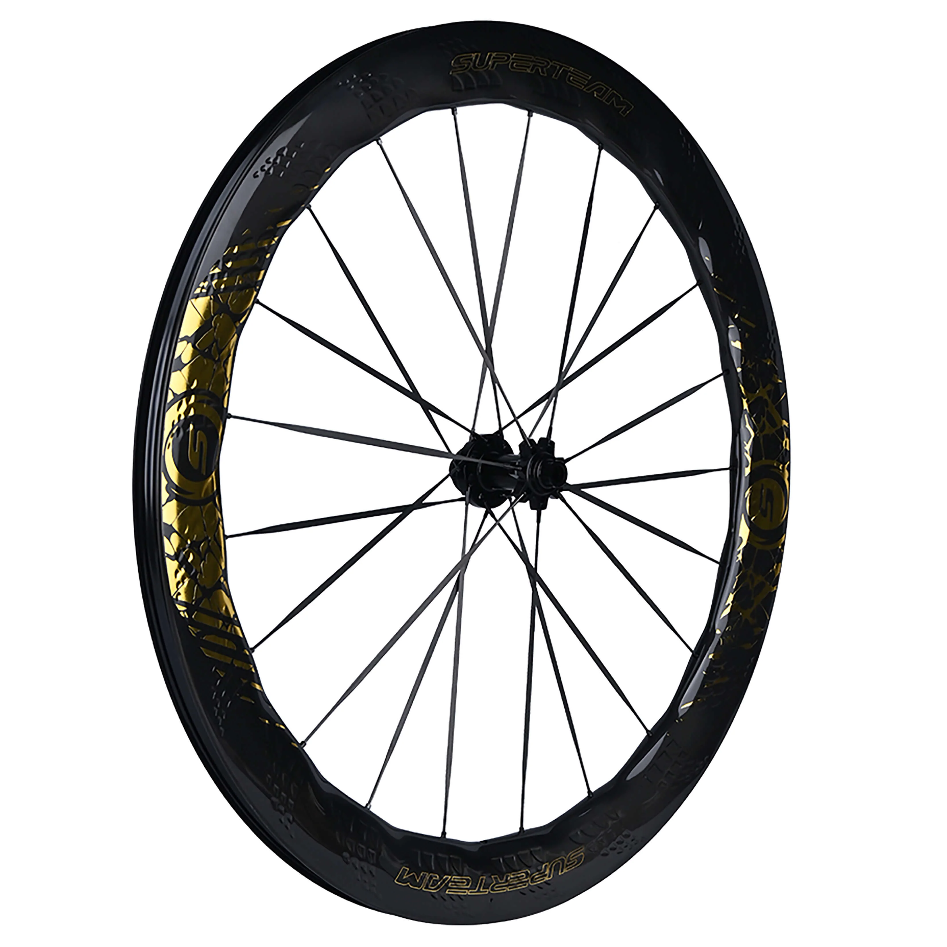 S-ALL Carbon Ultra Nazar Boncugu D28-50 DISC Brake Gold Decals - Image 8
