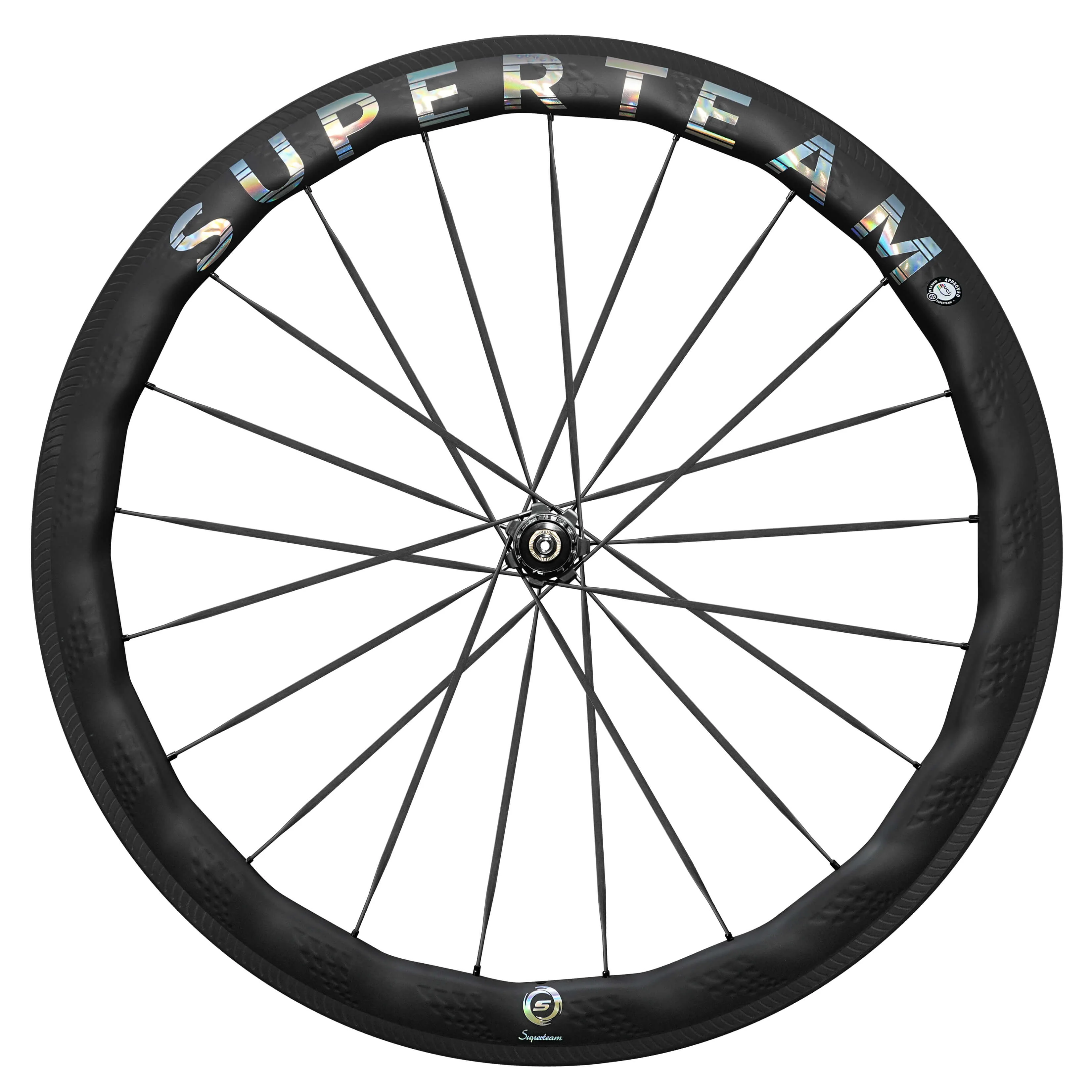 S-ALL Carbon Ultra R25-50 RIM Brake Silver Decals - Image 12